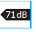 71-dB